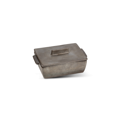 Dutchdeluxes Oven Dish Set | Rectangular - Small CERAMIC Platinum matt