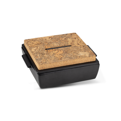 Dutchdeluxes Oven Dish Set | Rectangular - Medium CERAMIC Black matt