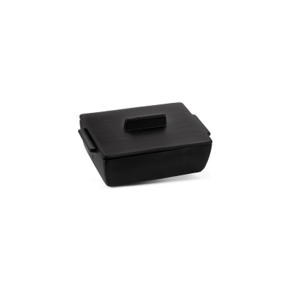 Dutchdeluxes Oven Dish Set | Rectangular - Small CERAMIC Black matt