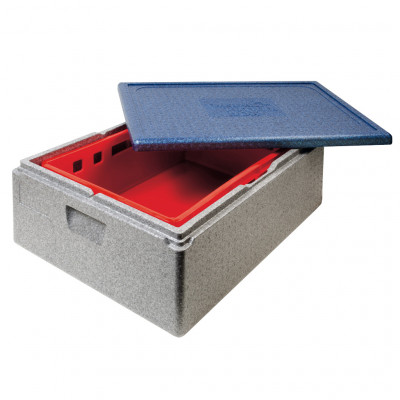 Thermo Future Box ALLROUND, Šedý s modrým víkem,  685 x 485 x 260