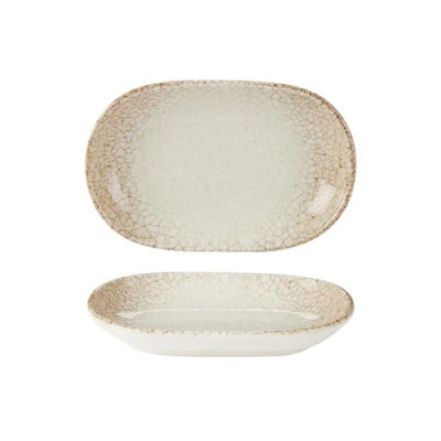 DPS Scorched Oval Dish 14 x 9cm