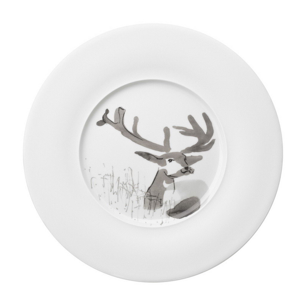 Hering Berlin Piqueur gourmet plate, broad rim Ø320 h30