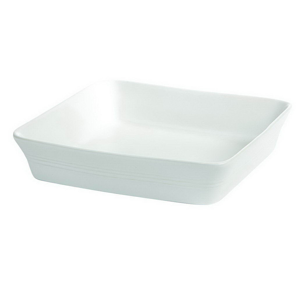 DPS Bakeware bílá čtvercová pečící nádoba 26x26x5.5cm