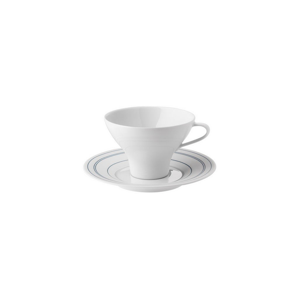 Hering Berlin Soda coffee/tea cup with saucer Ø110 h80 170ml, Ø165 h23