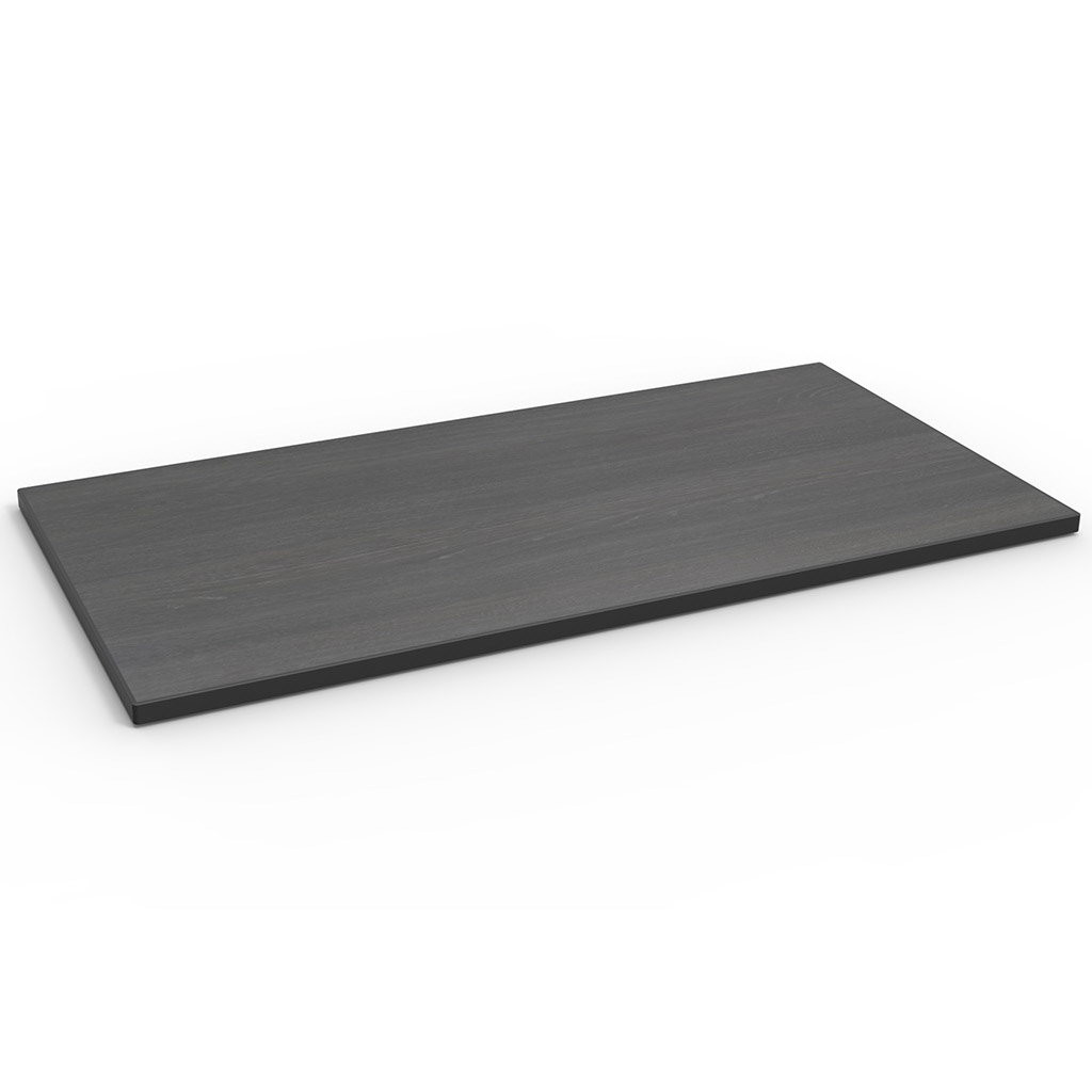 Craster Rise 800 Erable Wenge Reef Edge Rectangle Table Top  HPL, Reef Edge 800 × 1600 × 25 mm