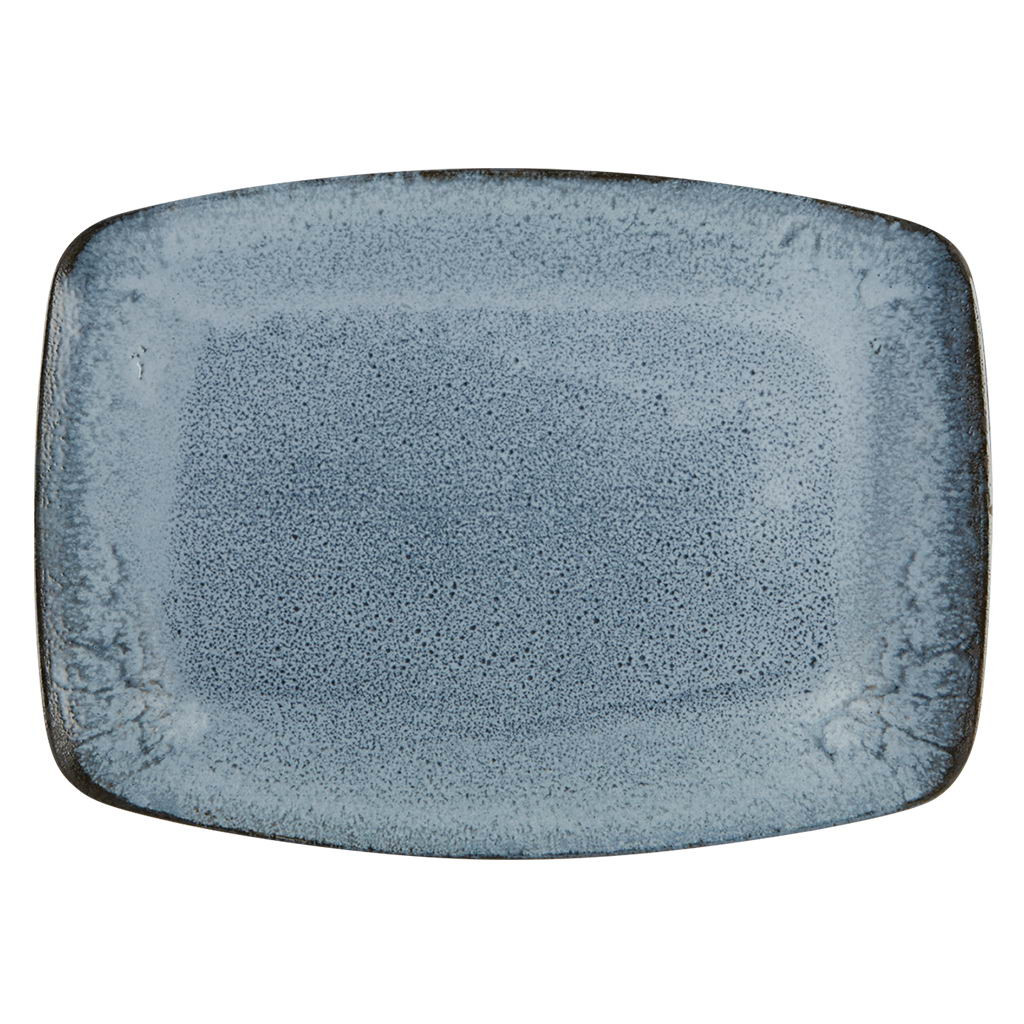 DPS Aura by Porcelite Glacier obdélníkový talíř ø27cm