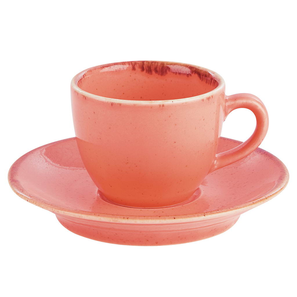 DPS Coral Espresso Saucer 12cm/4.5"