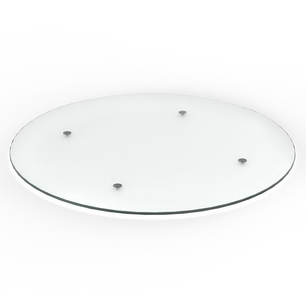 Craster Rise 700 Frosted Glass Round Table Top Frosted Glass 990ø × 22 mm 
39ø × 0.9”