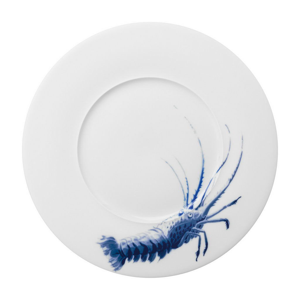 Hering Berlin Ocean gourmet plate, broad rim Ø320 h30