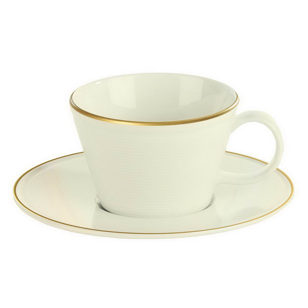 DPS Line Gold Band Espresso Saucer 12cm