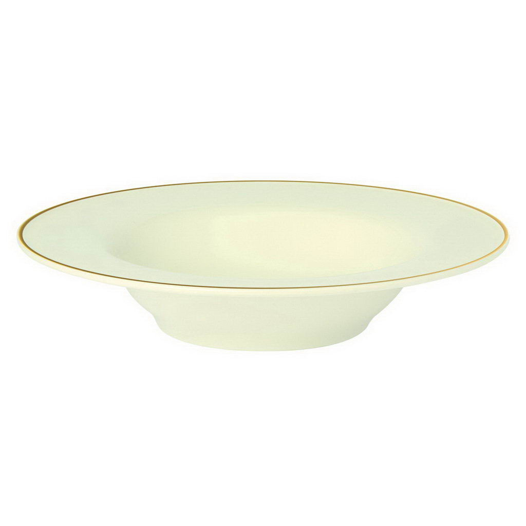 DPS Academy Event Gold Band Deep Soup/Pasta Plate 26cm/10"