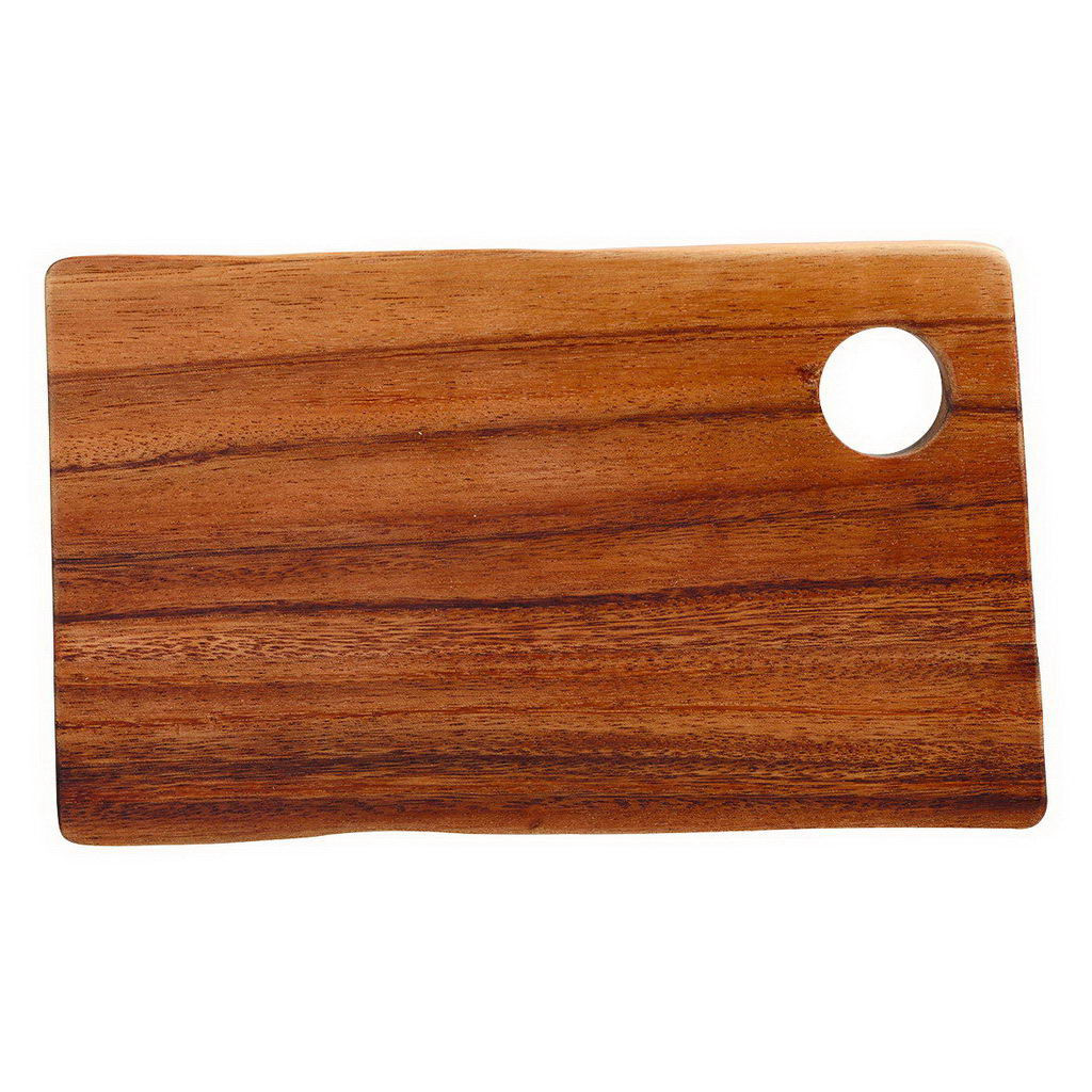 DPS Rectangular Board with Hole Acacia 14x25x2cm