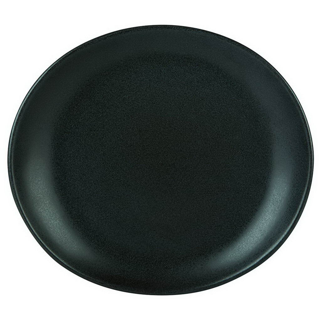 DPS Rustico Carbon Bistro Oval Plate 29.5cm