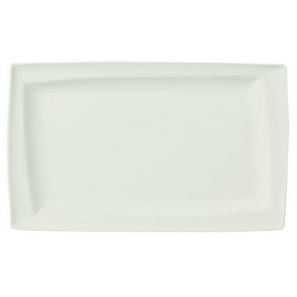 DPS Academy Asymmetric Rectangular Plate 33x22cm/13x8.25"