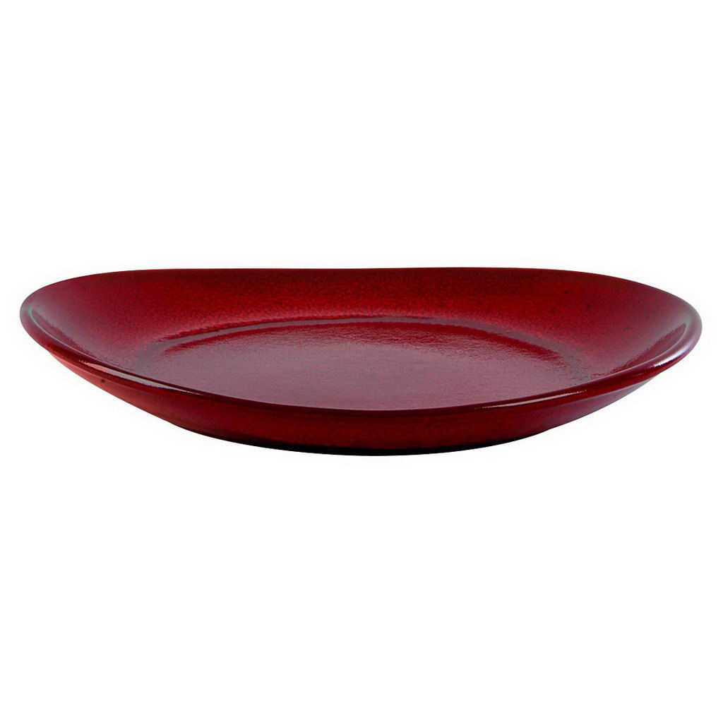 DPS Rustico Lava Bistro Oval Plate 29.5x26cm/11.5"x10.25"