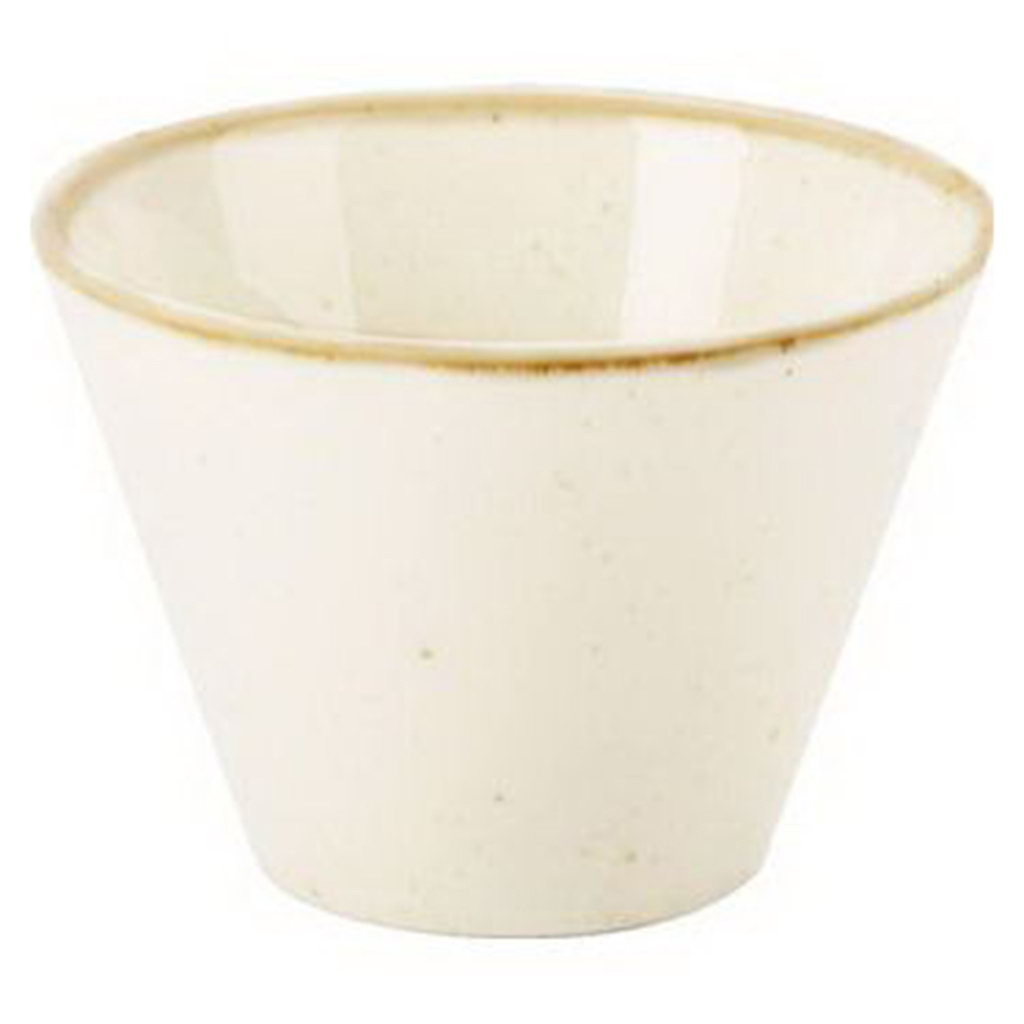 DPS Oatmeal Conic Bowl 9cm/3.5" 20cl/7oz