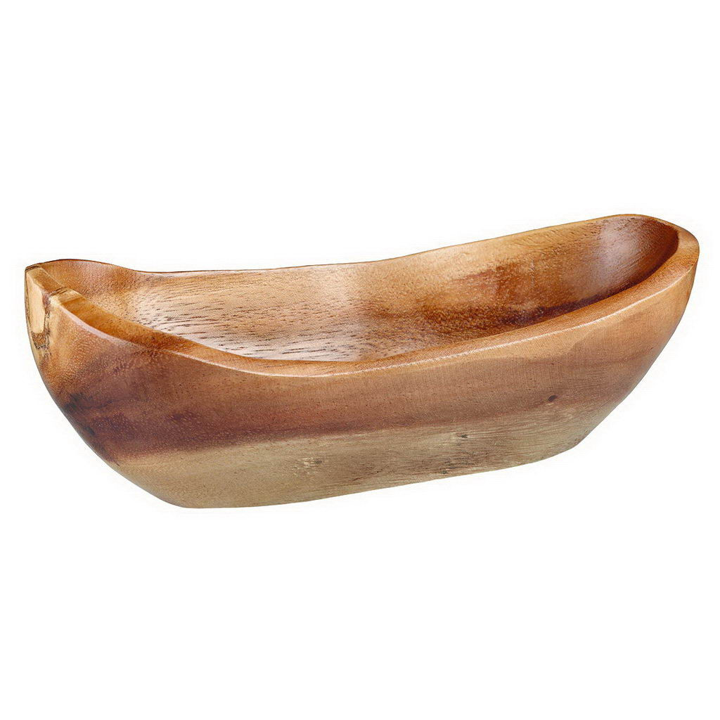 DPS Rustic Bowl Acacia 10x25x8cm