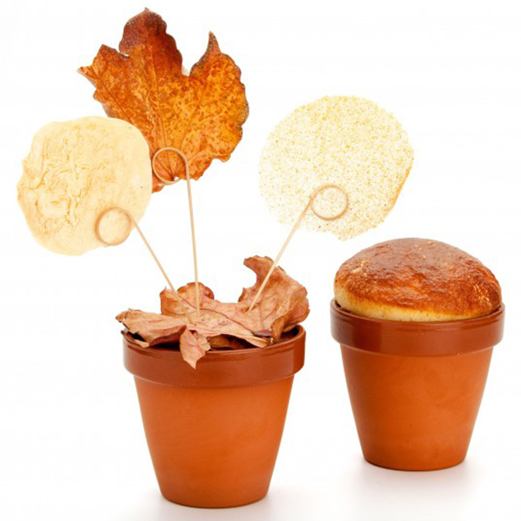 100% Chef Flower Pot Terra Xtrem M ø8x7,5cm 175ml