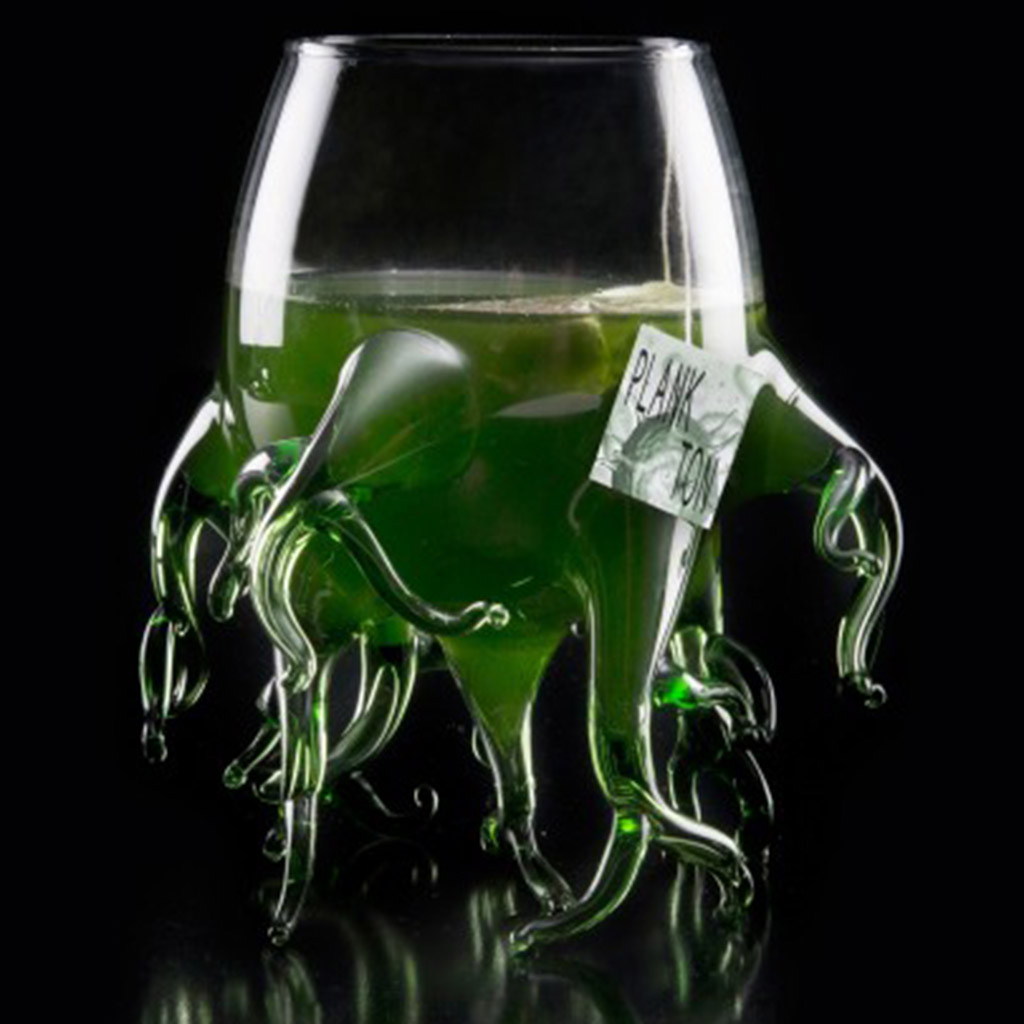 100% Chef Green Algae Glass ø8.5x13cm 250ml