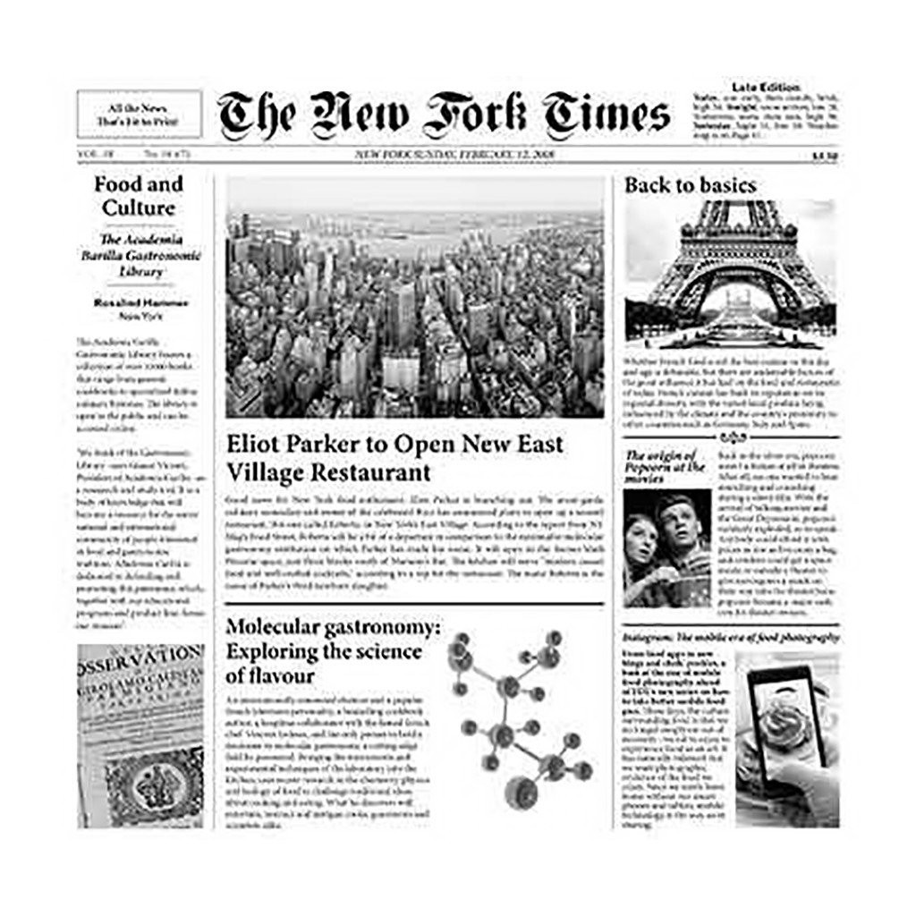 Newspaper "New Fork Times"