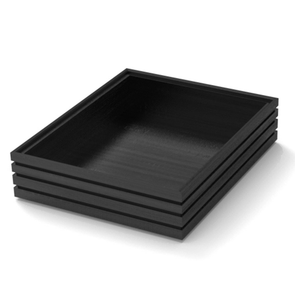 Craster Flow Tall Black 1.2 Tray