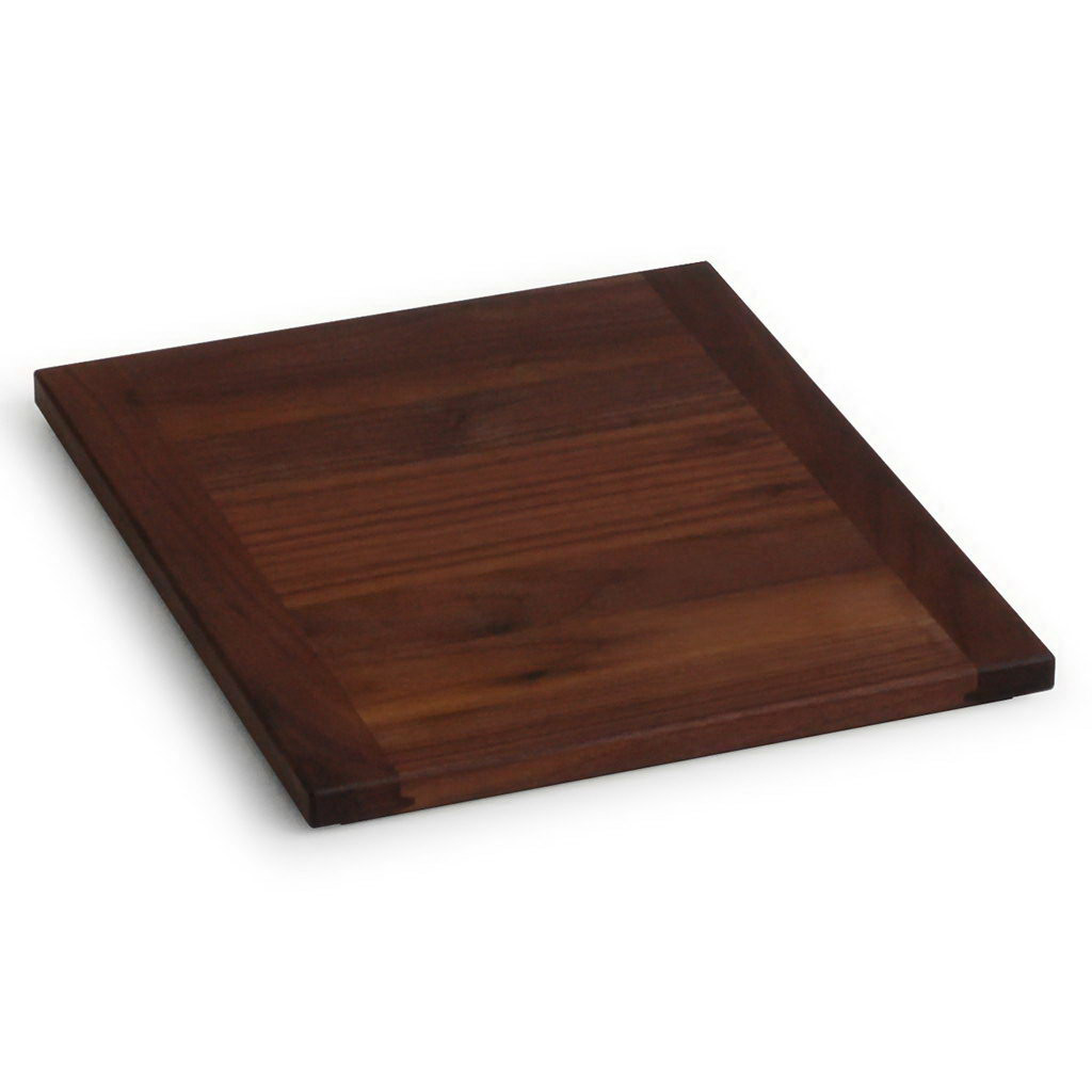 Craster Flow Walnut 1.2 Plinth Walnut, Oiled 265 × 325 × 20 mm