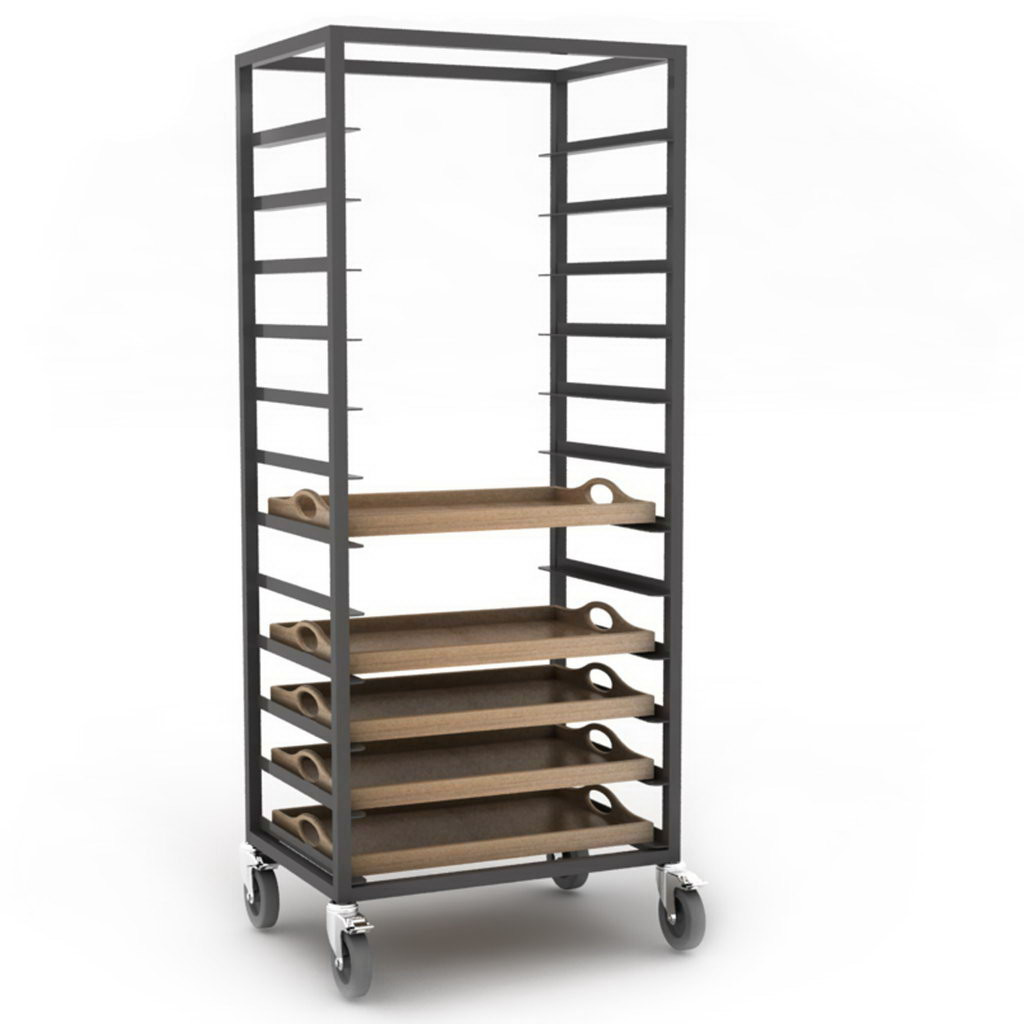 Craster Single Steel Tray Racks