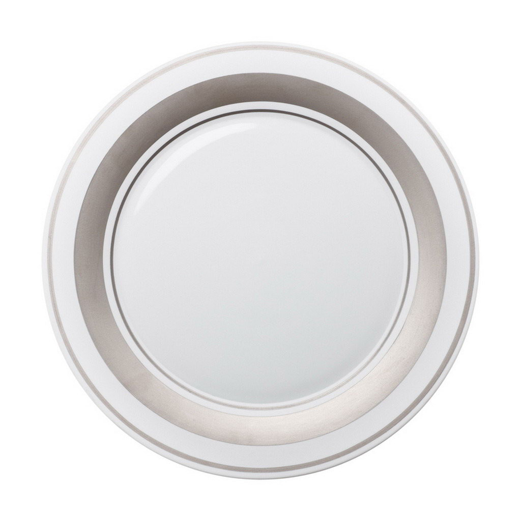 Hering Berlin Glamour Platinum presentation plate, charger Ø320 h20