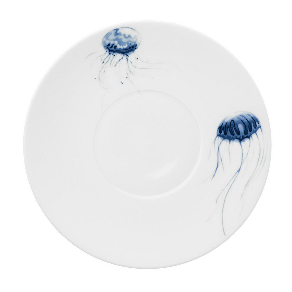 Hering Berlin Ocean coupe plate large Ø310 h45