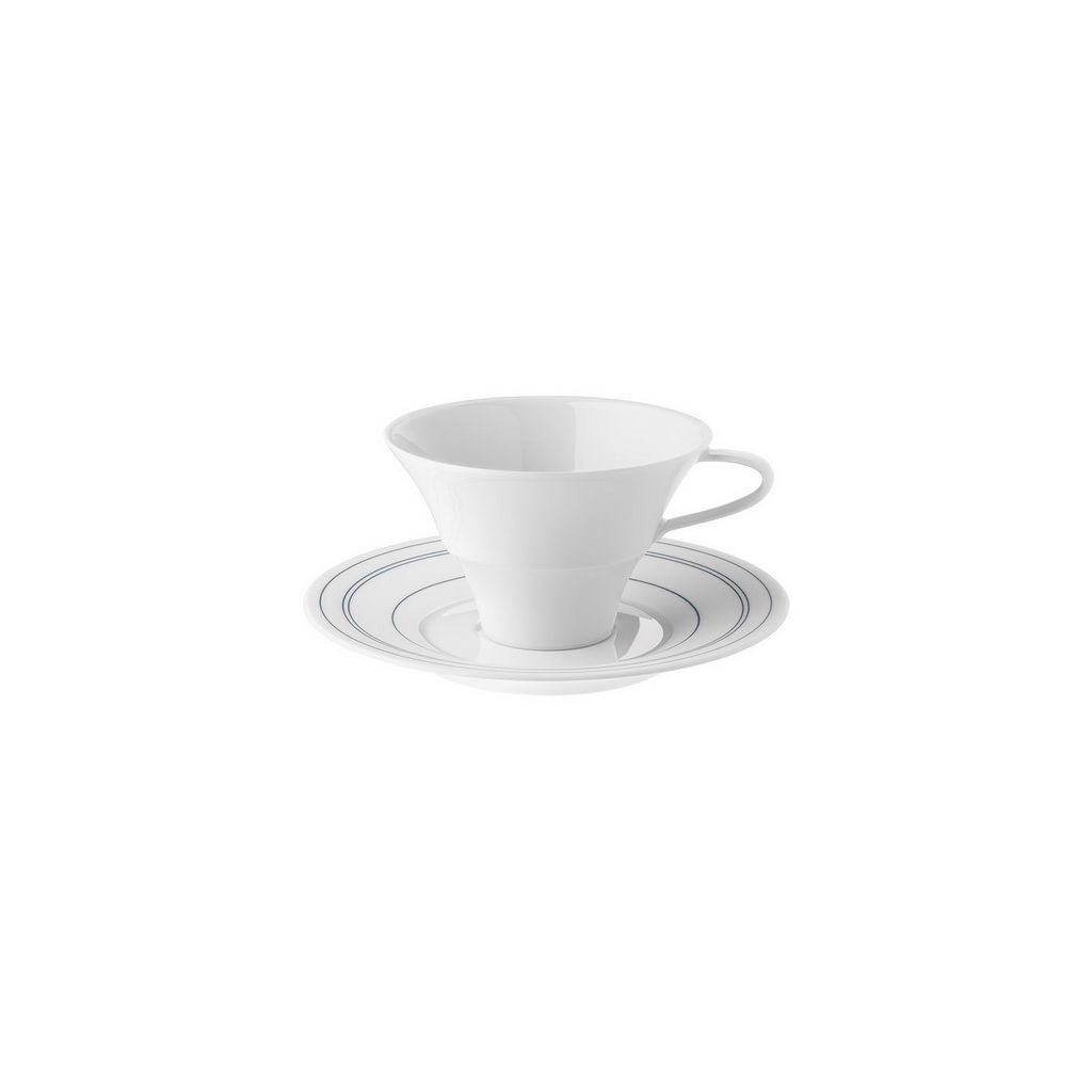 Hering Berlin Soda coffee/tea cup with saucer Ø110 h80 170ml,Ø160 h21