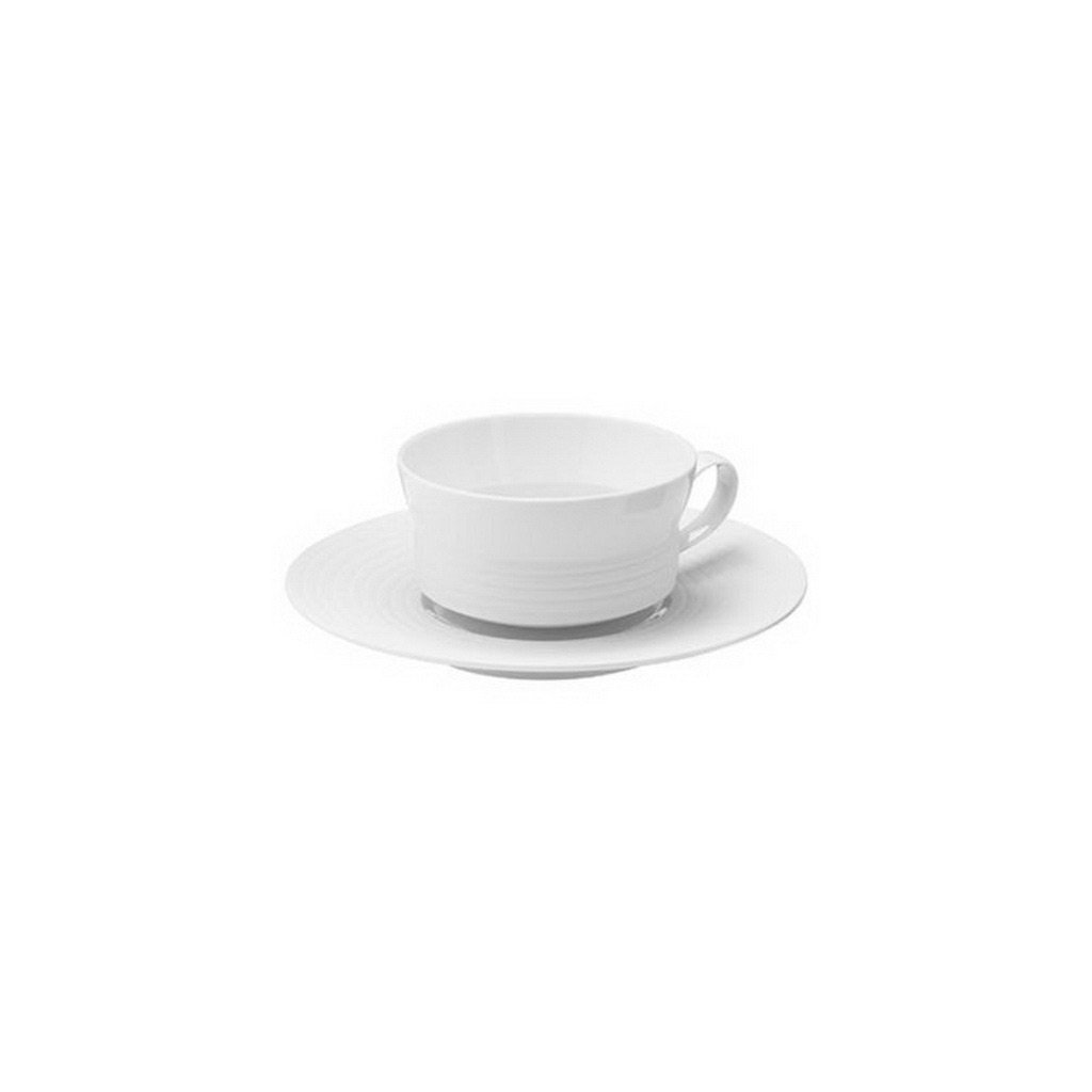 Hering Berlin Pulse teacup with saucer Ø104 h57 250ml,Ø180 h22