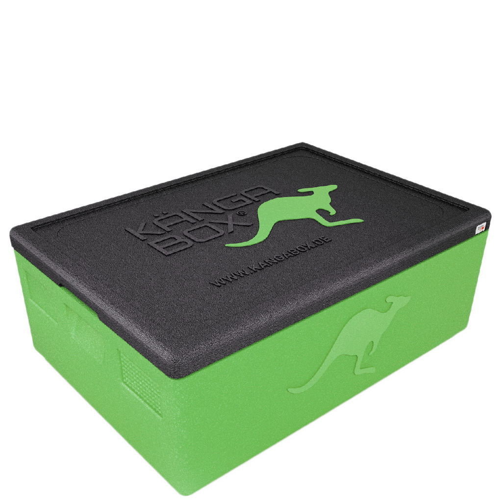 Kängabox thermobox Expert 60x40 53l lime