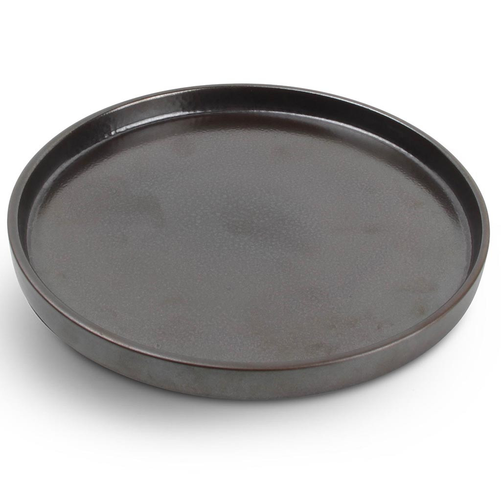 CHIC Plate 20xH2cm black Verso