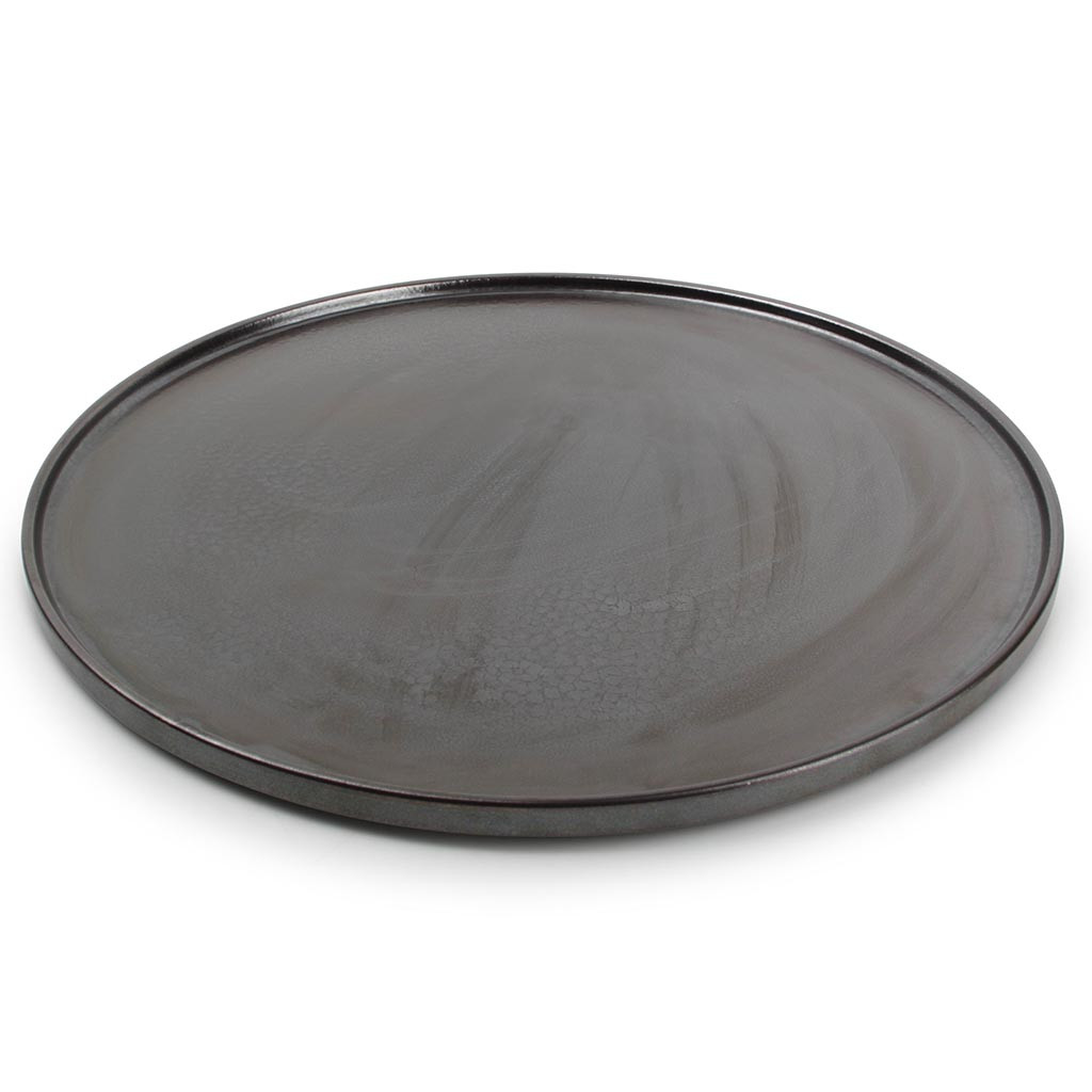 CHIC Plate 31xH1,2cm black Verso