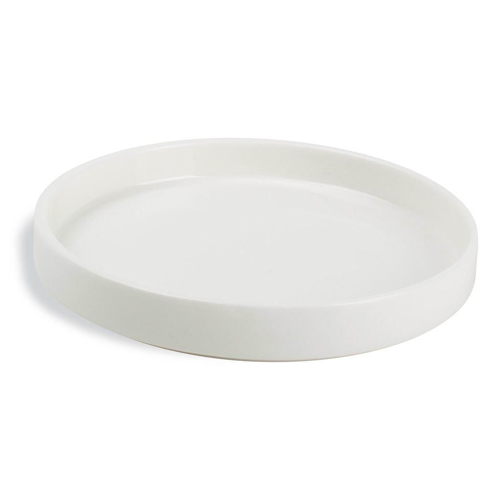 CHIC Plate 14,5xH2cm white Verso