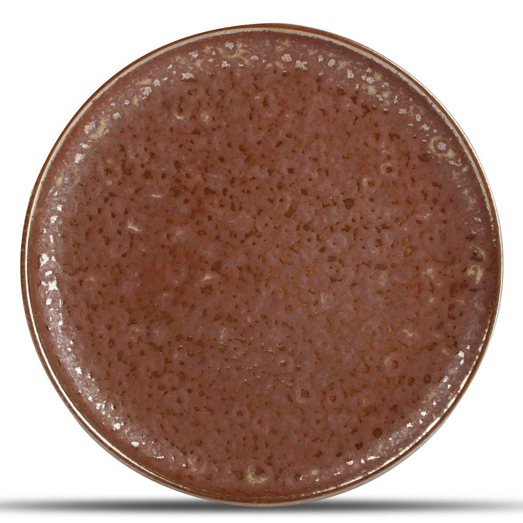 F2D Plate 21cm rusty Oxido