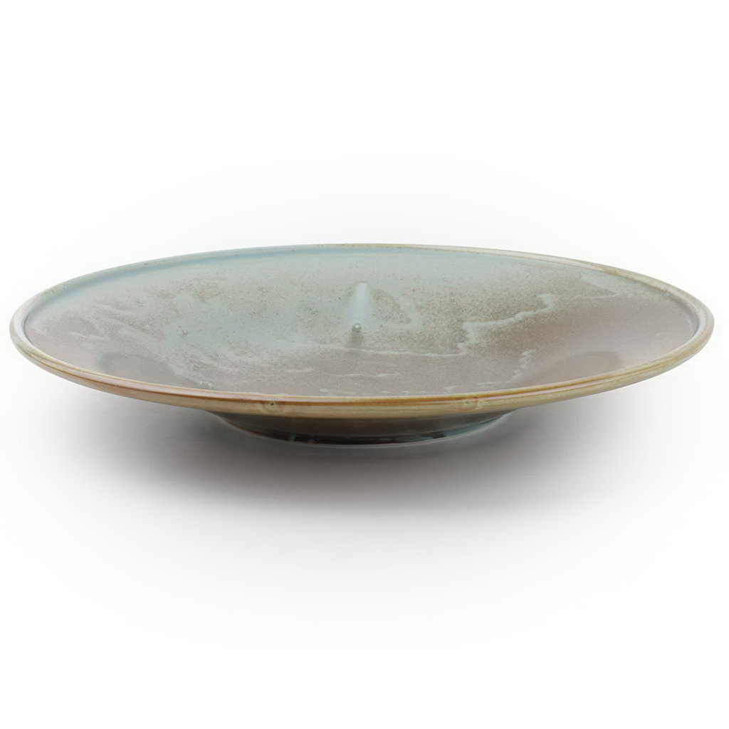 F2D Serving dish 30,5xH4,5cm brown/green Escura