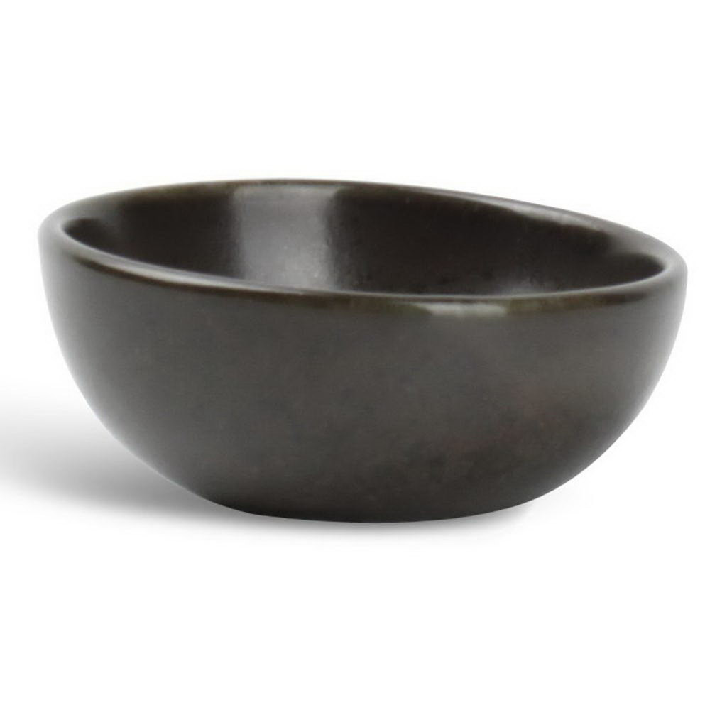 F2D Bowl 7,5xH2/3cm black Ceres