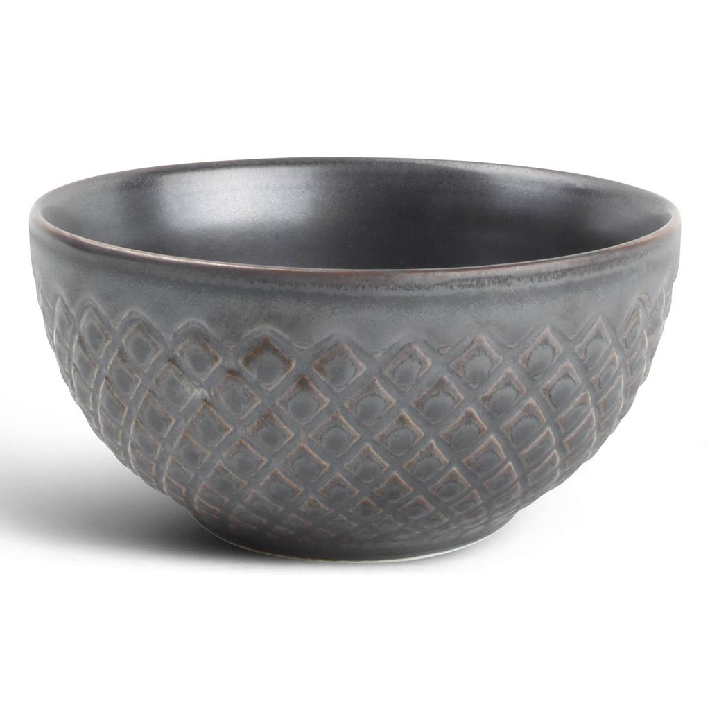 F2D Bowl 11xH5,5cm diamond silver Brass