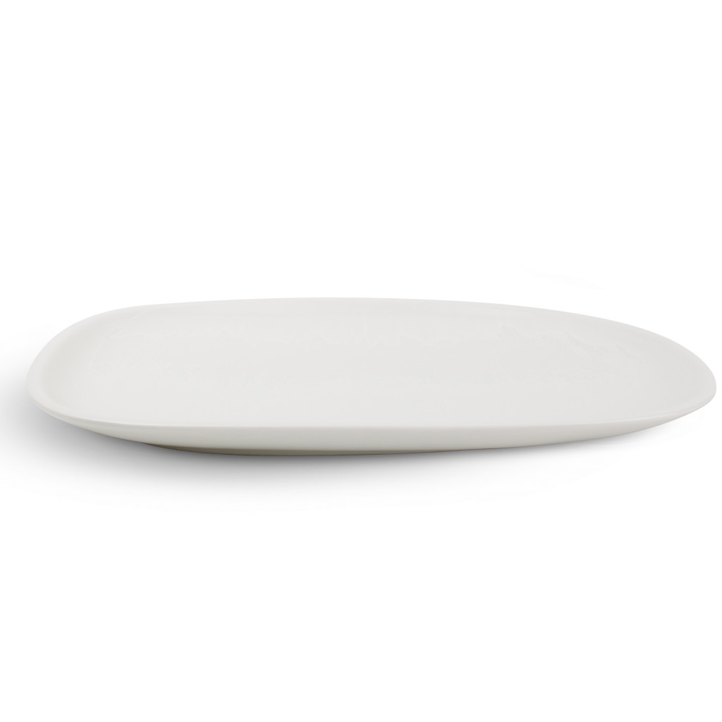 F2D Plate 33x23cm white Ceres