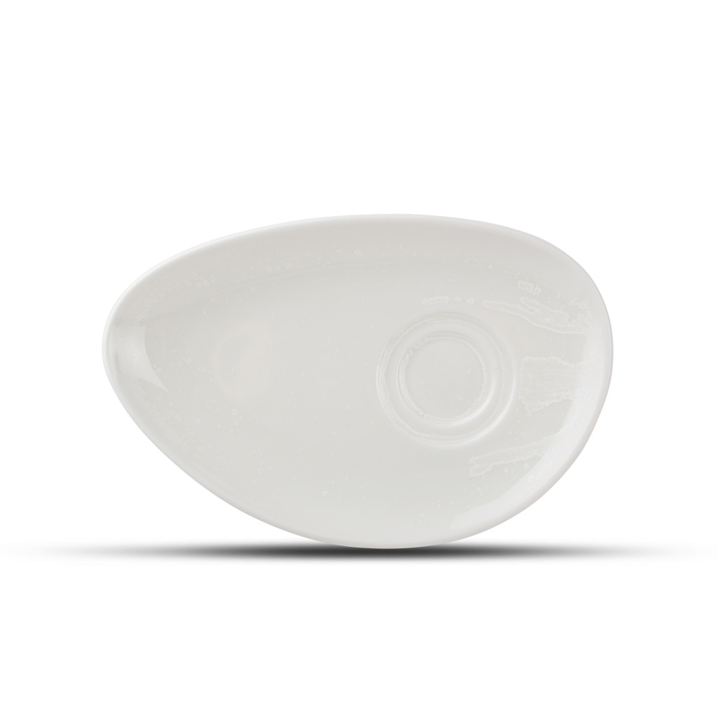 F2D Saucer 20x13cm white Ceres