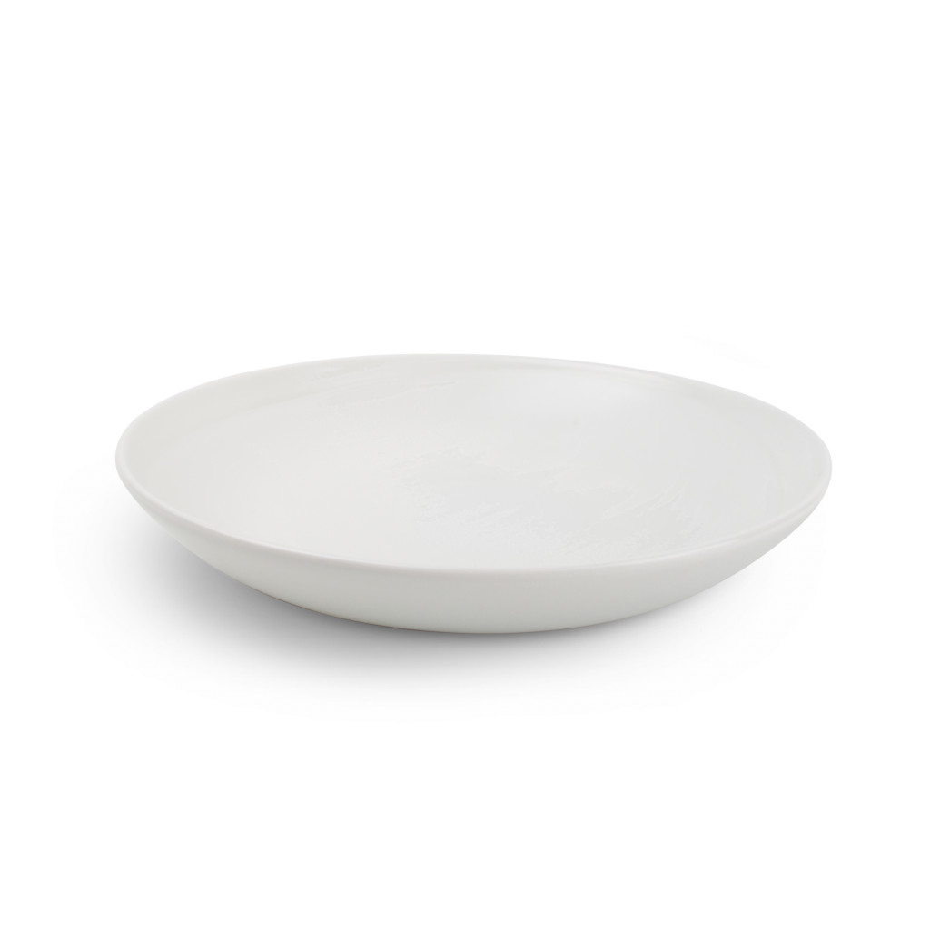 F2D Deep plate 24,5xH4cm white Ceres