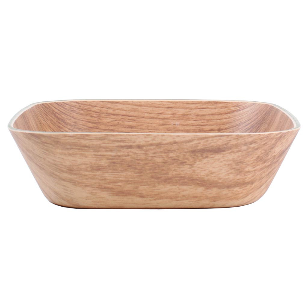 Bonbistro Bowl 17,5x17,5xH5cm brown Buffet