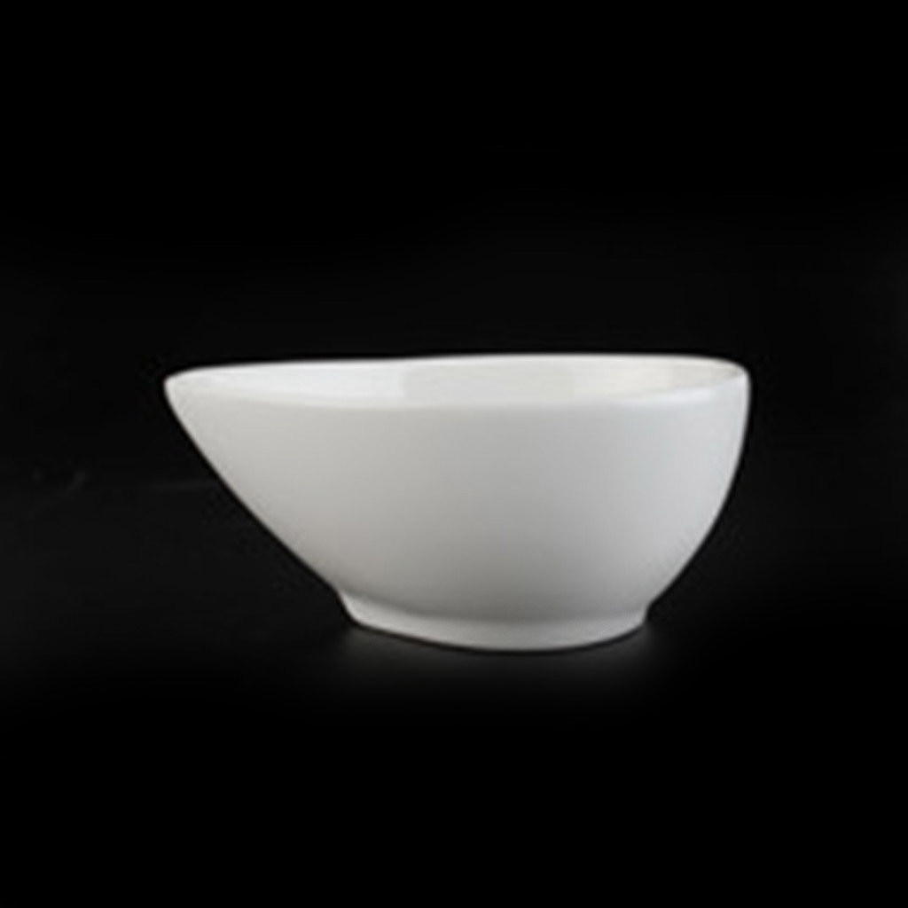 Bonbistro Bowl 10x7,5xH4cm white Comet