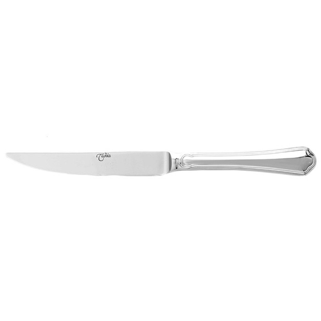 La Tavola TOSCA Steak knife, solid handle, serrated blade polished stainless steel