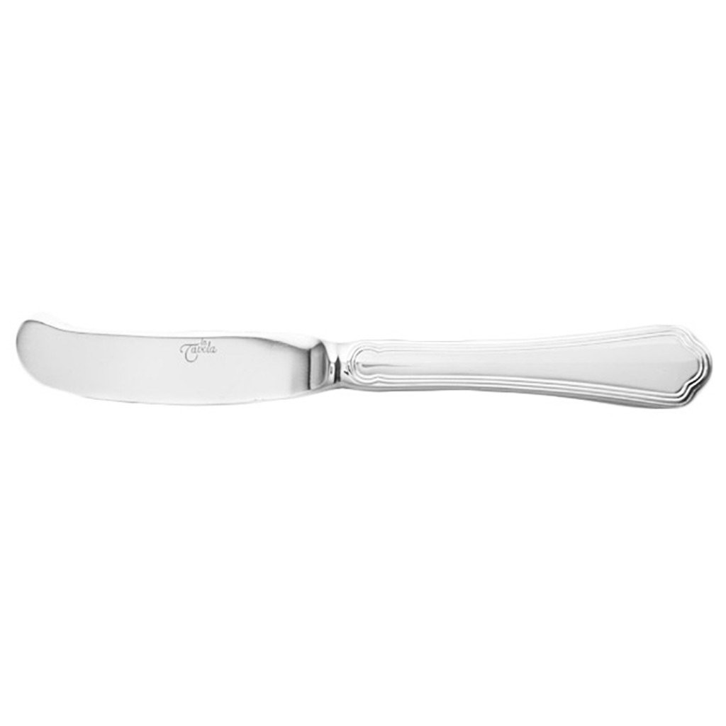 La Tavola TOSCA Butter knife, solid handle polished stainless steel