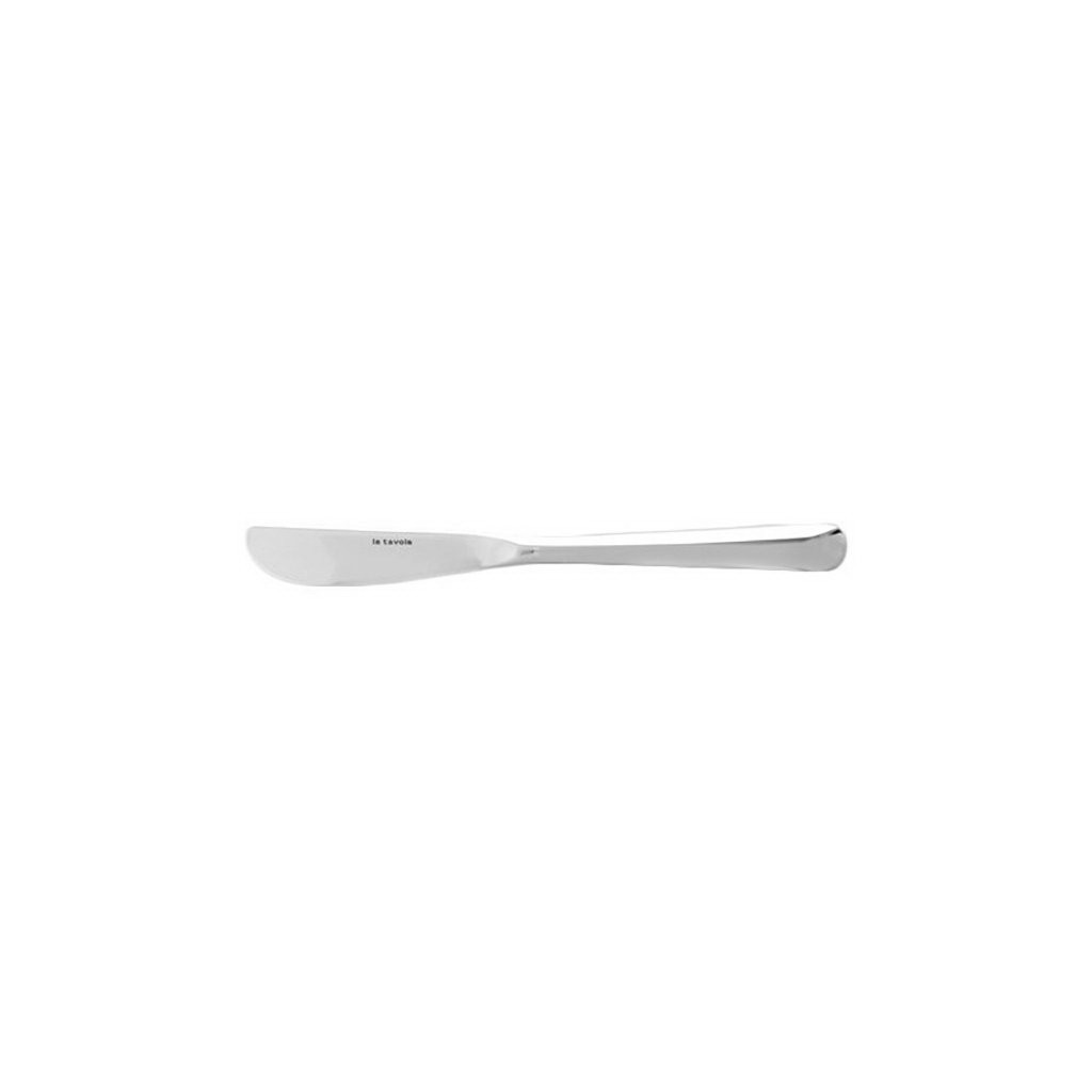 La Tavola FUSION Butter knife, solid handle polished stainless steel