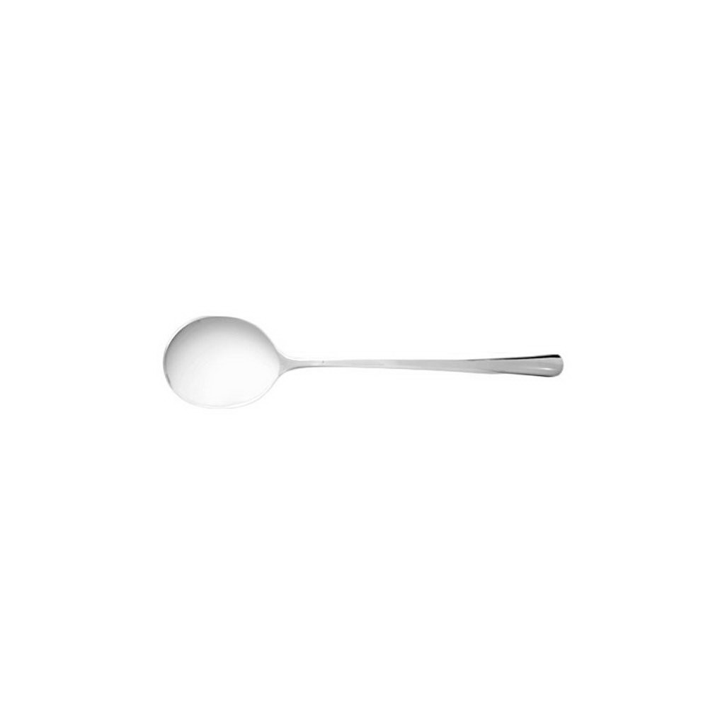 La Tavola FUSION Bouillon/soup spoon matt stainless steel