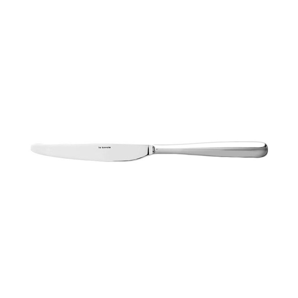 La Tavola CHILL OUT Table knife, hollow handle, serrated blade matt stainless steel