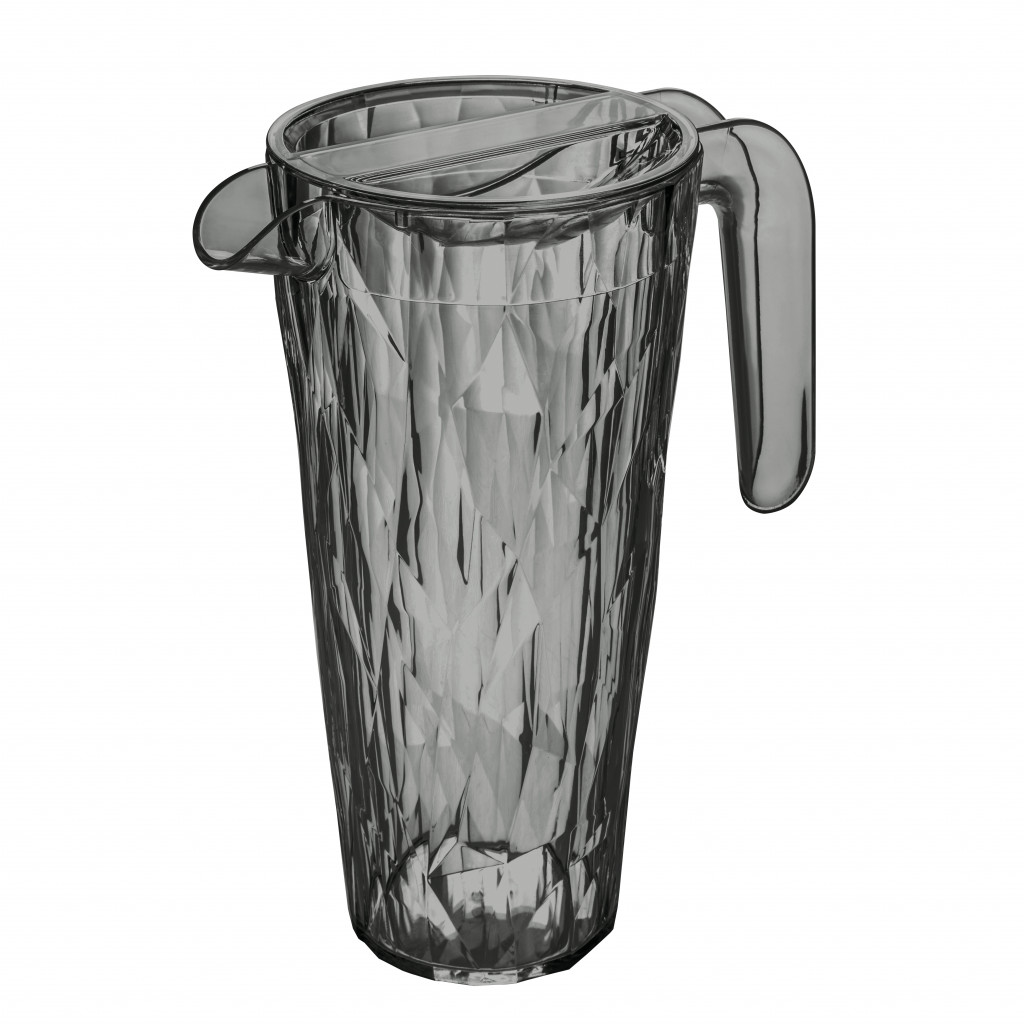 Koziol Superglas Pitcher 1,5l transparent grey